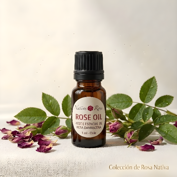 Aceite Esencial Puro de Rosa Damascena: La Resiliencia de la Luz